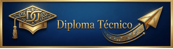 Logo retangular diploma técnico por competência